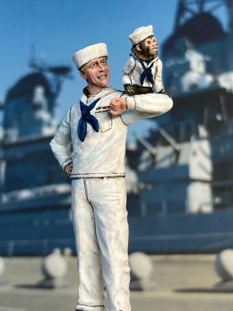 アメリカ水兵の猿がセーラー服を着ると・・ R040407 | gostein アメリカ水兵の猿がセーラー服を着ると・・ R040407 | gostein