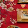 センスアッププロコース：桜のテーブルコーディネートの画像