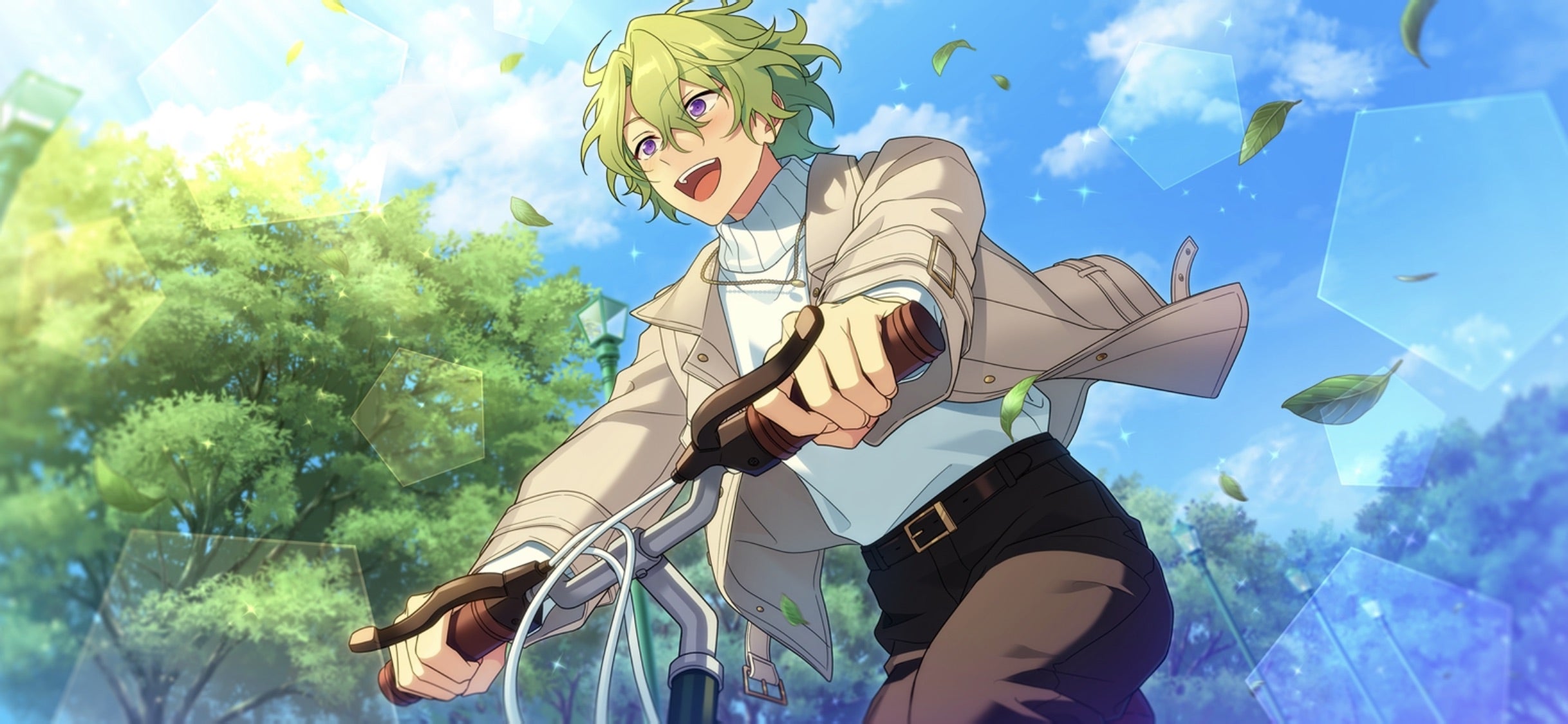 あんスタ！！】巴日和、初めて自転車に乗る【スカウト！きまぐれ ...