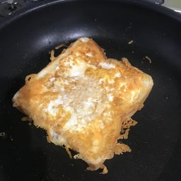 画像 【食パンレシピ】フライパンで！卵チーズトースト＊今日DAIGOも台所出演します の記事より 9つ目
