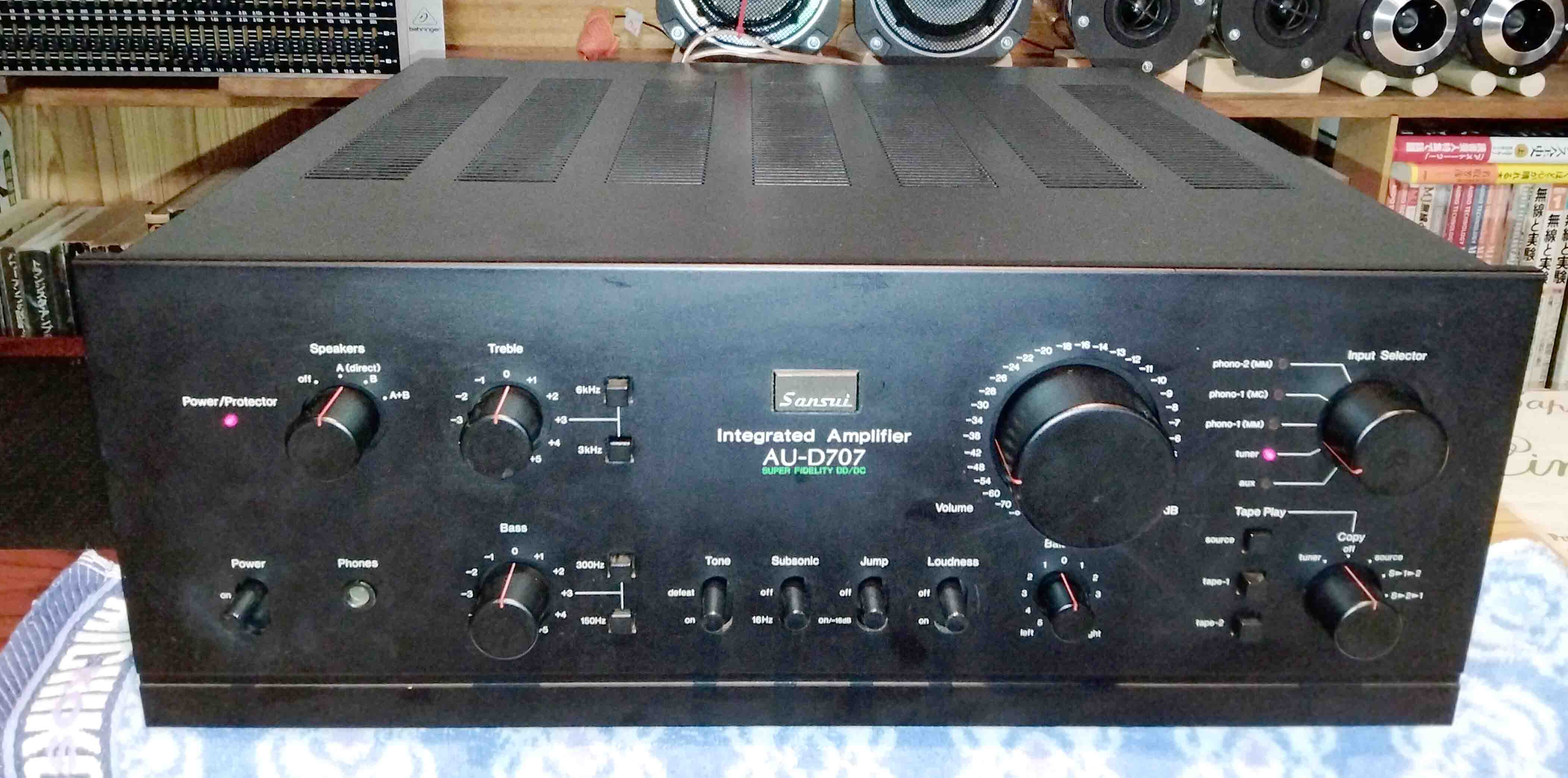 SANSUI AU-D707 ガリとノイズ | いたずラッコのブログ SANSUI AU-D707 ガリとノイズ | いたずラッコのブログ