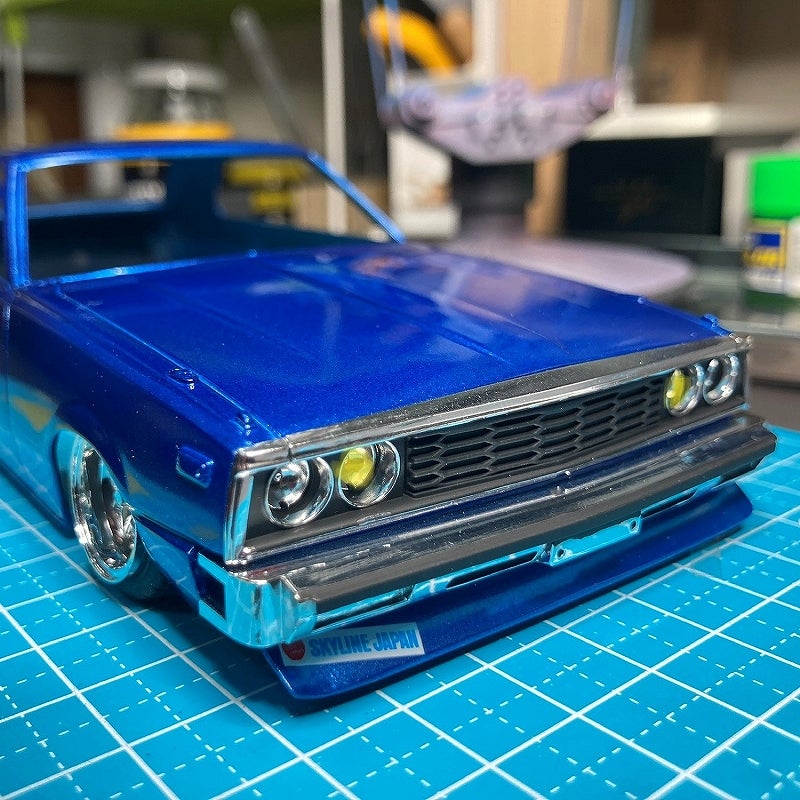 制作⑦】スカイライン ジャパン(KHGC210)☆1/24 アオシマ ザ 制作⑦】スカイライン ジャパン(KHGC210)☆1/24 アオシマ ザ
