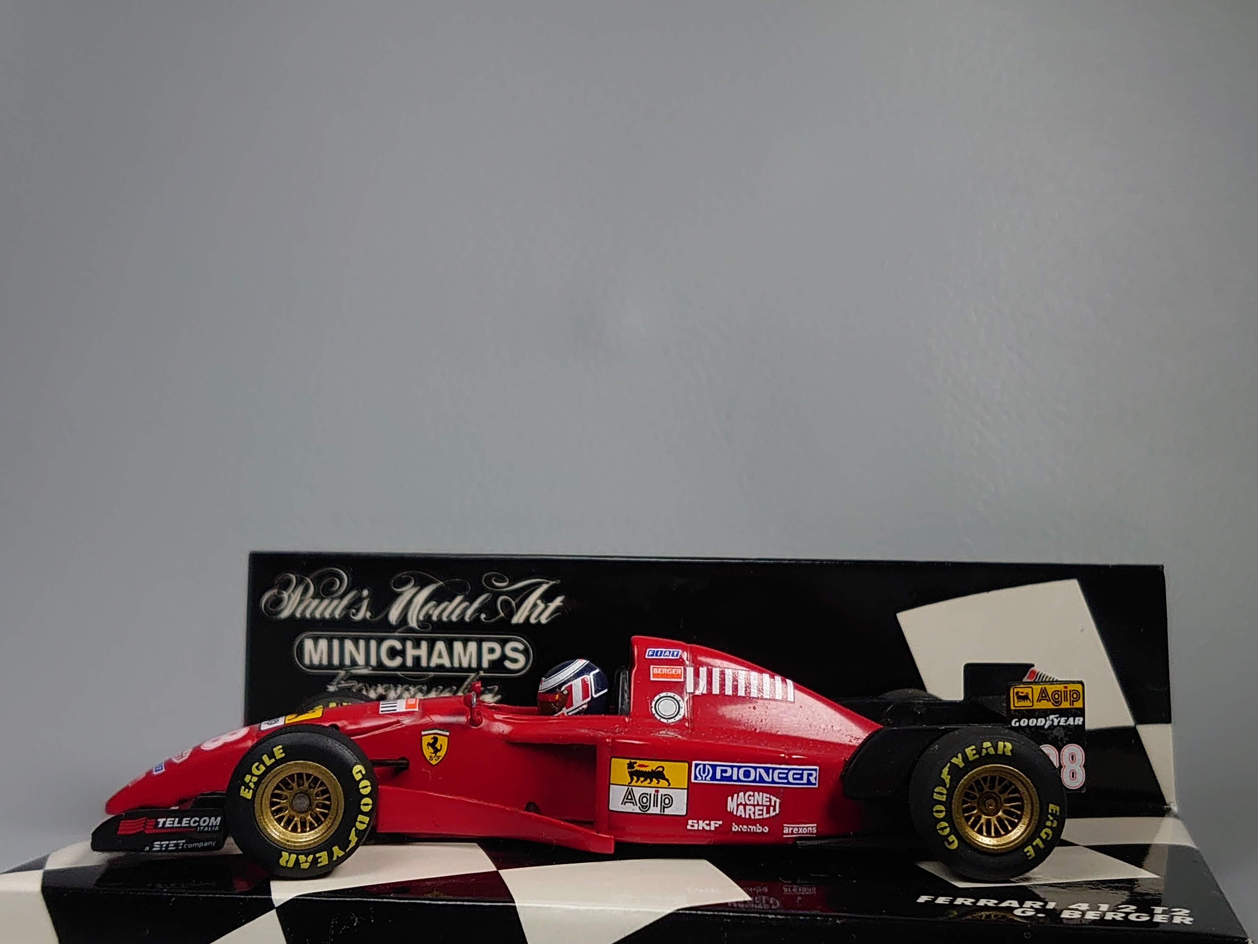 Minichamps Ferrari 412T2 1995 #28 Gerhard Berger | MYミニカー発表会