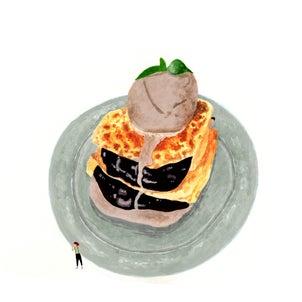 魅惑のフレンチトーストを幻想的な空間で＿喫茶ニカイの画像