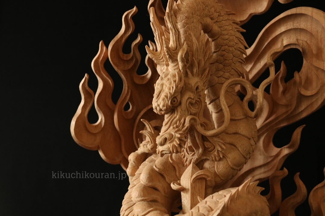 倶利伽羅龍王像 彫刻 | 龍を極める