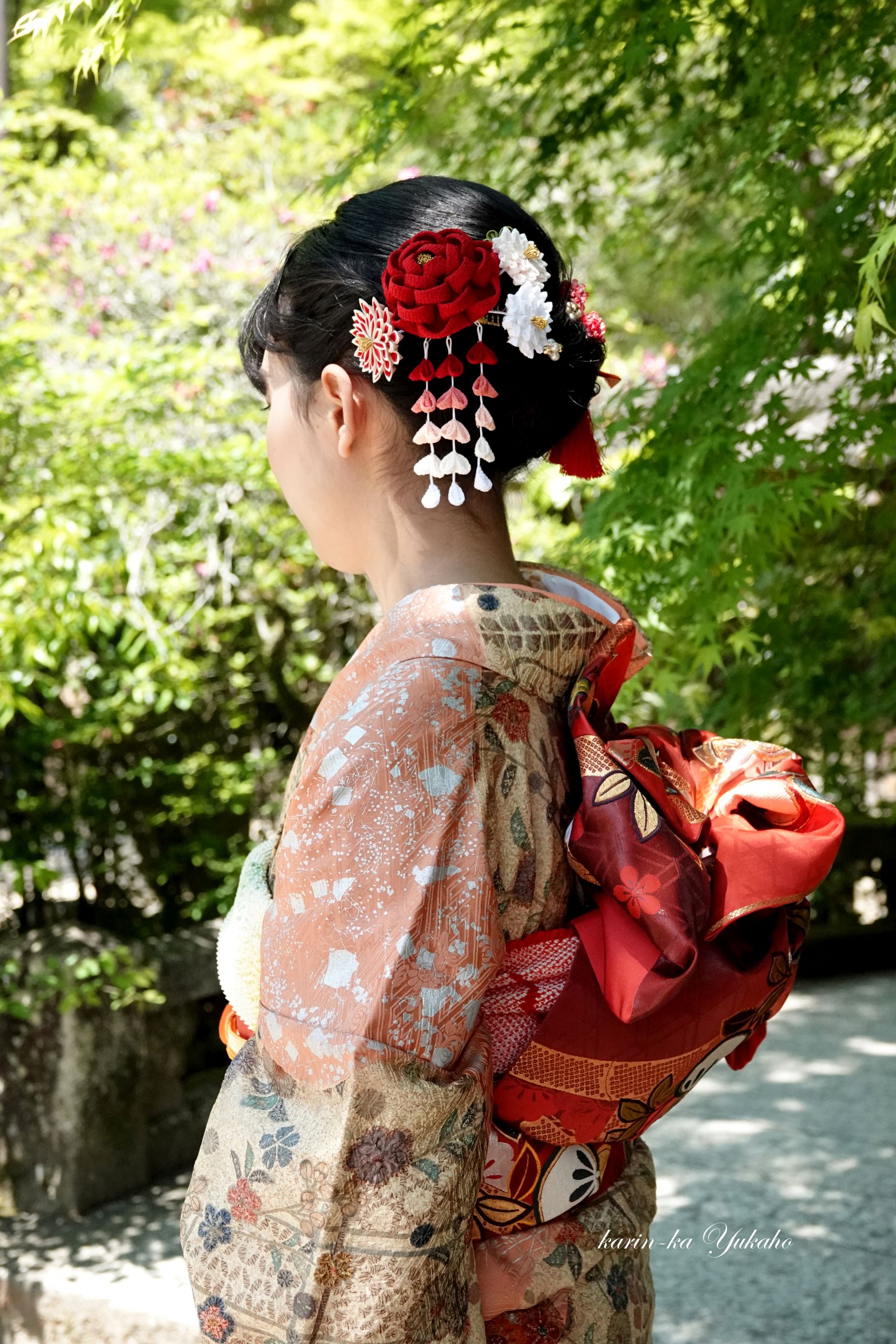 かずら清老舗の髪飾り | 京都・宇治 生け花よもやま話
