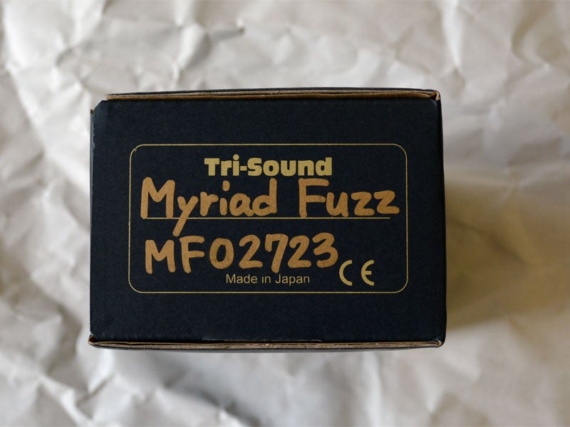VEMURAM Myriad Fuzz が超久々に再入荷やっとサウンドレビューです