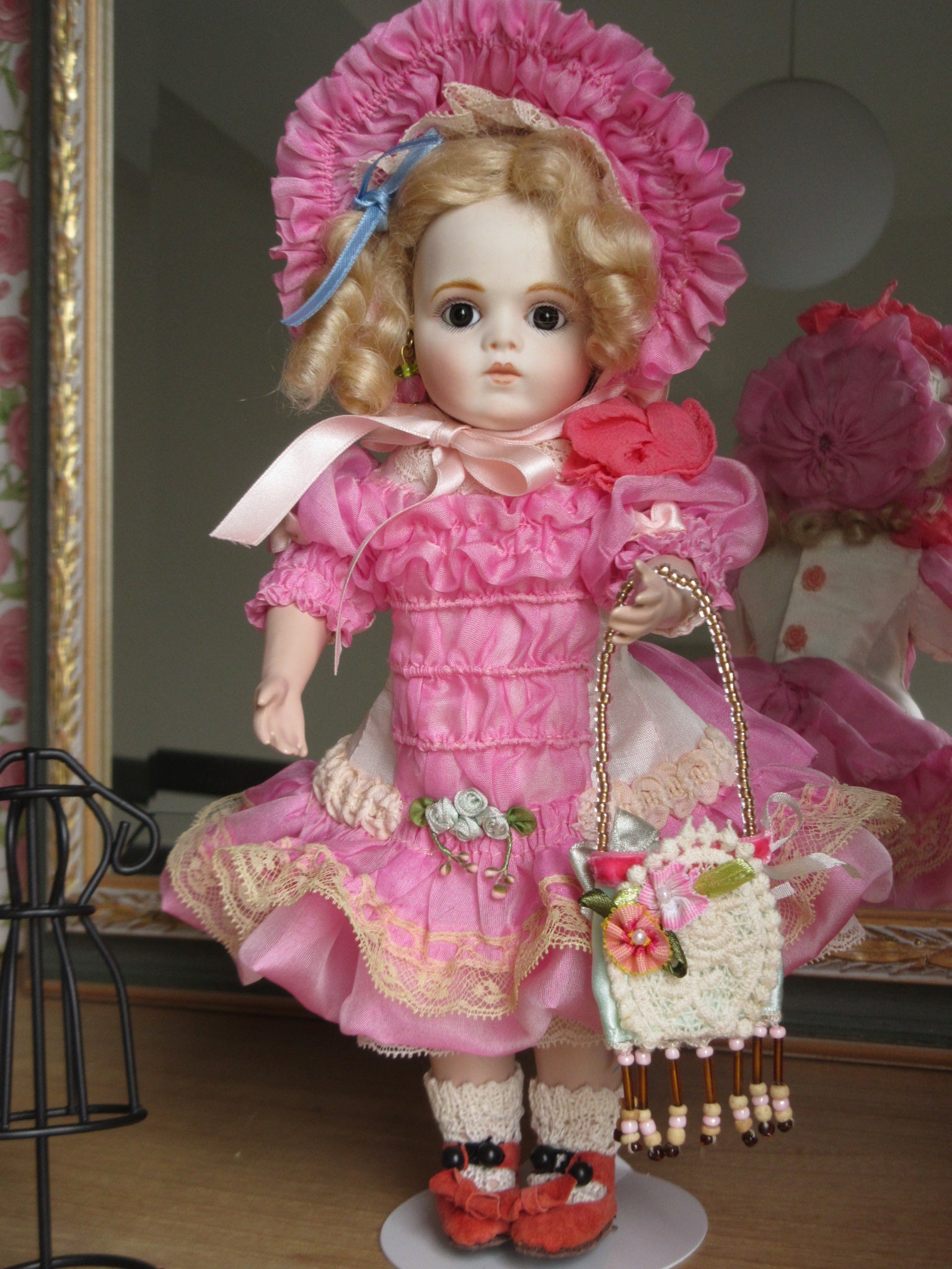 日本産 お人形♥ドールチェアー♥(*^^*)ビスクドール(๑´ڡ`๑)♥ - www