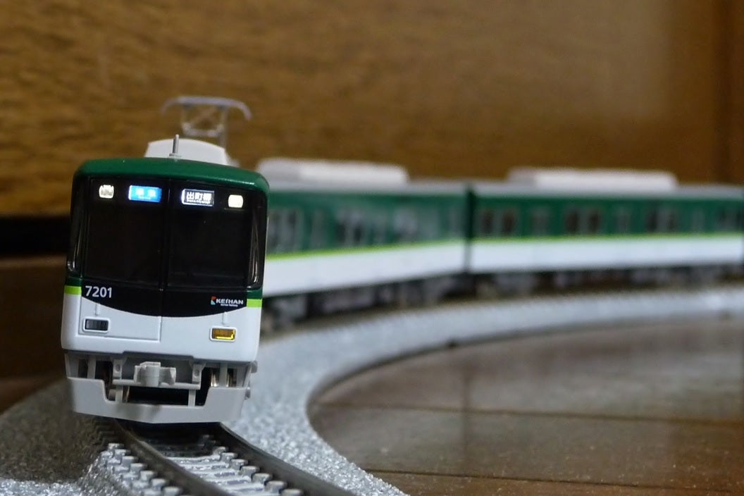 グリーンマックス 京阪7200系(7201編成)セット入線♪ | Bullet Train 