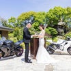 バイク好きなお二人(5/2花遊庭国際結婚)