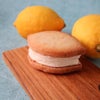 米粉のレモンクッキーとレモン発酵バターサンドの画像
