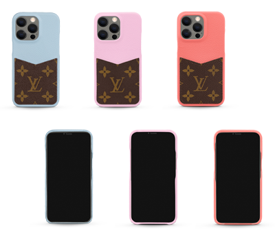 LOUIS VUITTON Bumper Pallas Iphone 13 PRO M81344 Tropical Coral