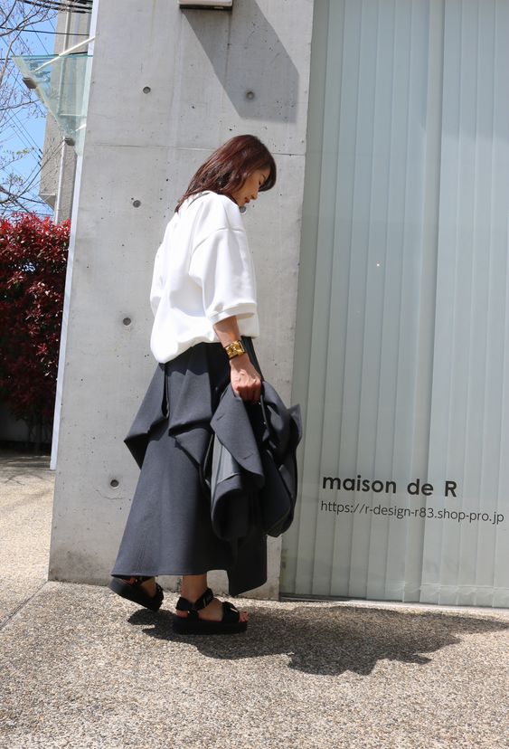 安心の関税送料込み ☆maison de R ORIGAMIスカート☆ - ロングスカート