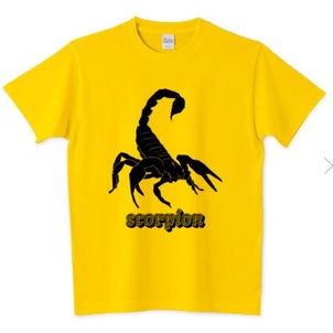 スコーピオン(Scorpion)さそり(蠍) おもしろパロディTシャツの画像