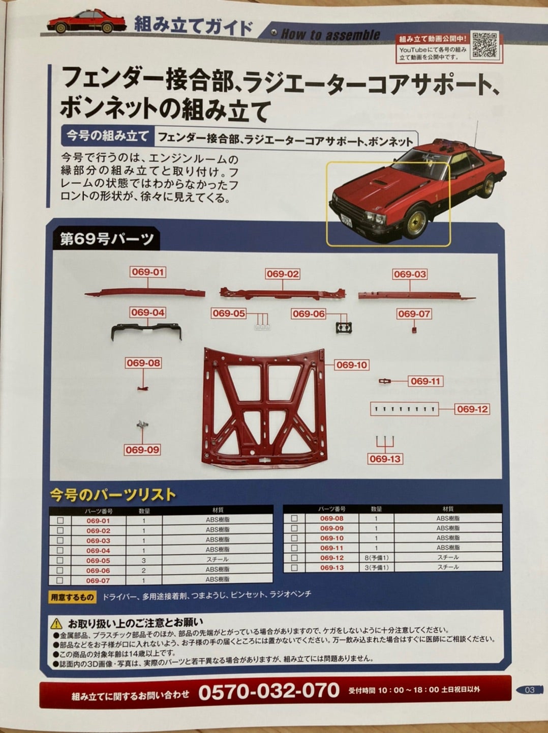 アシェット 西部警察 RS1 vol.69 | ~⑥wheels Life~