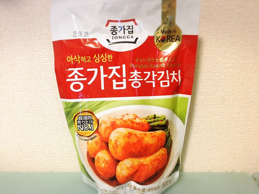 チョンガクキムチ 韓国料理 発酵食品 大根キムチ ネットショッピング 梅星プレッソ | 関西女SAKUの日々飲んだくれ時々旅行