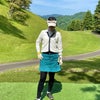季節の変わり目ゴルフウェアコーデの画像