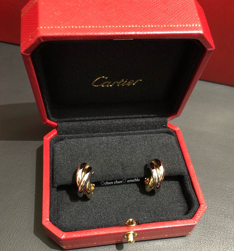 Cartier トリニティのピアス達♡ | キラキラマニアのコスメブログ♡