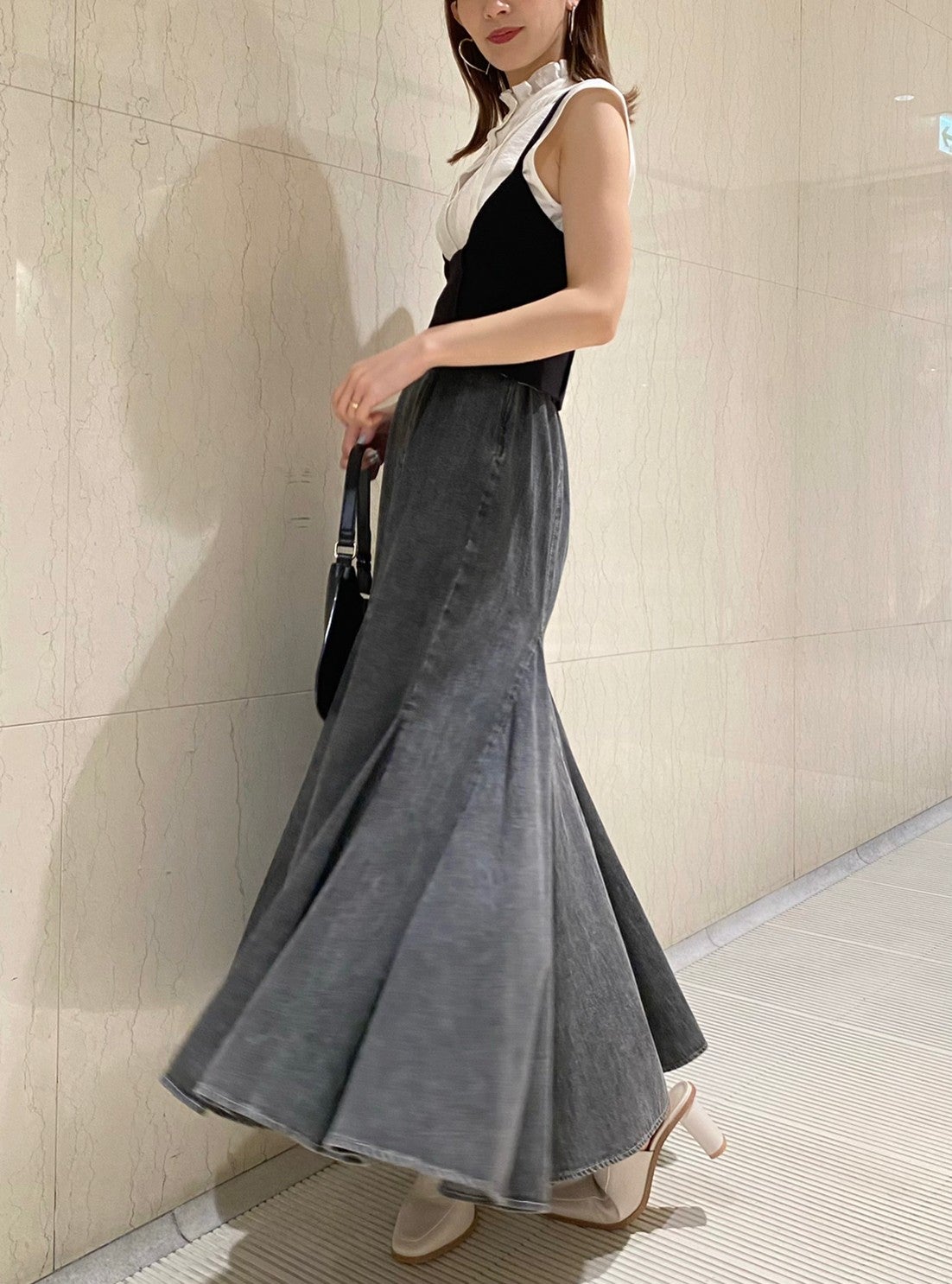 (SNIDEL) 【SNIDEL×新木優子×SWEET】 3piece セットアップ