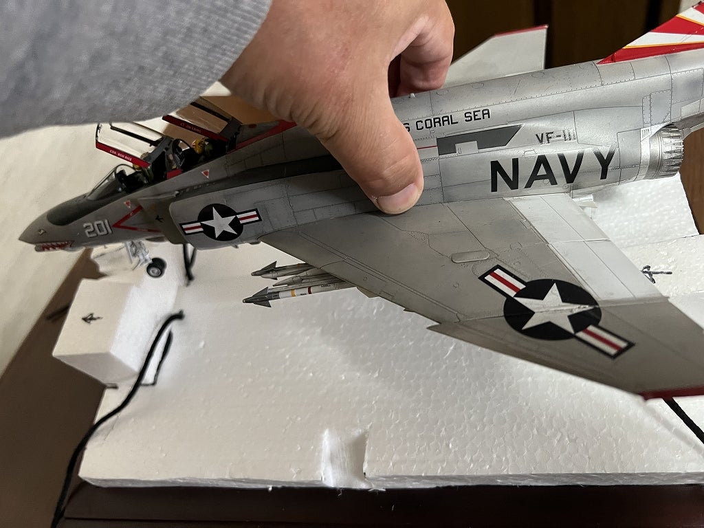 完成】 タミヤ 1/48 F4B ファントムⅡ サウンド&電飾作品 完成】 タミヤ 1/48 F4B ファントムⅡ サウンド&電飾作品