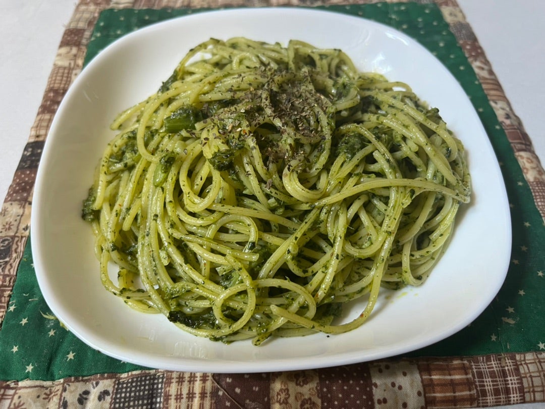 スパゲティ・小松菜ジェノベーゼ | bunshidouのブログ