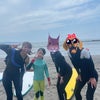 海は優しくて癒される素敵な時間♪キッズもオトナも一緒にサーフィンして楽しもー！！の画像