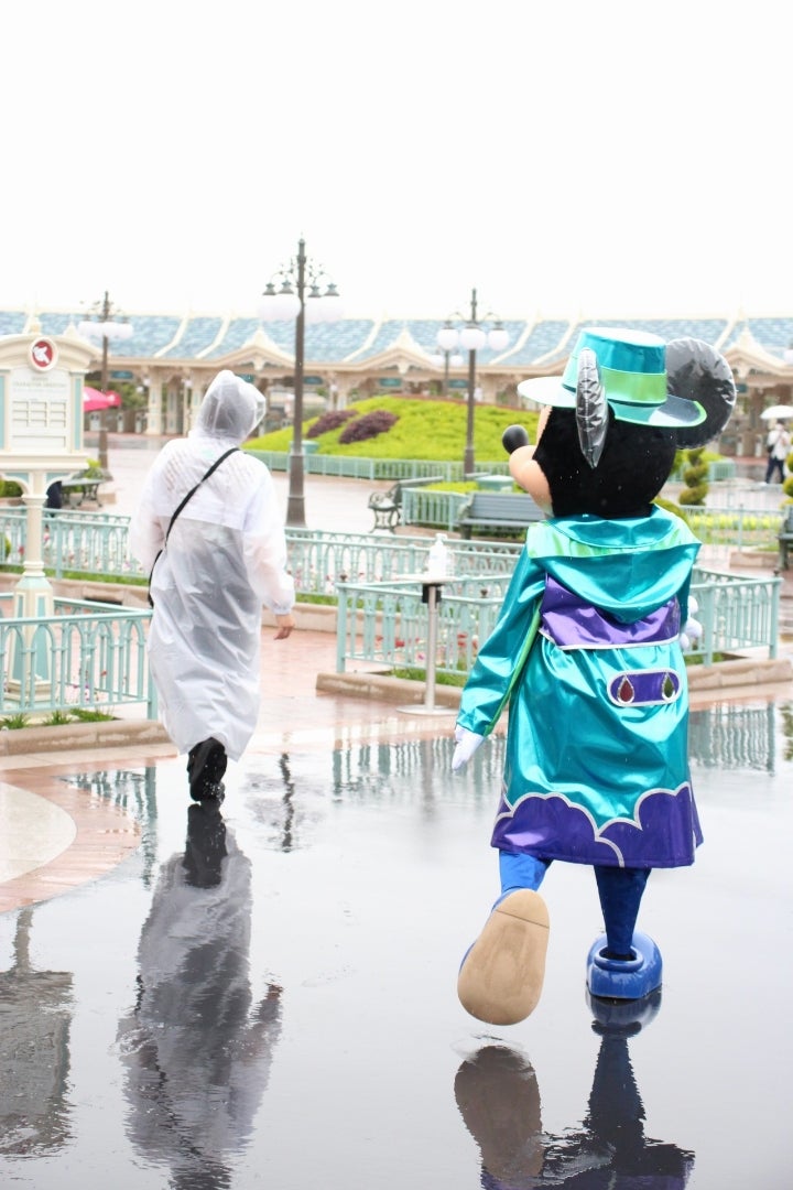 雨の日に会えるミッキーとミニー。 | 私もディズニーが好き❣️ 雨の日に会えるミッキーとミニー。 | 私もディズニーが好き❣️