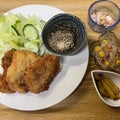 チキンカツを揚げました