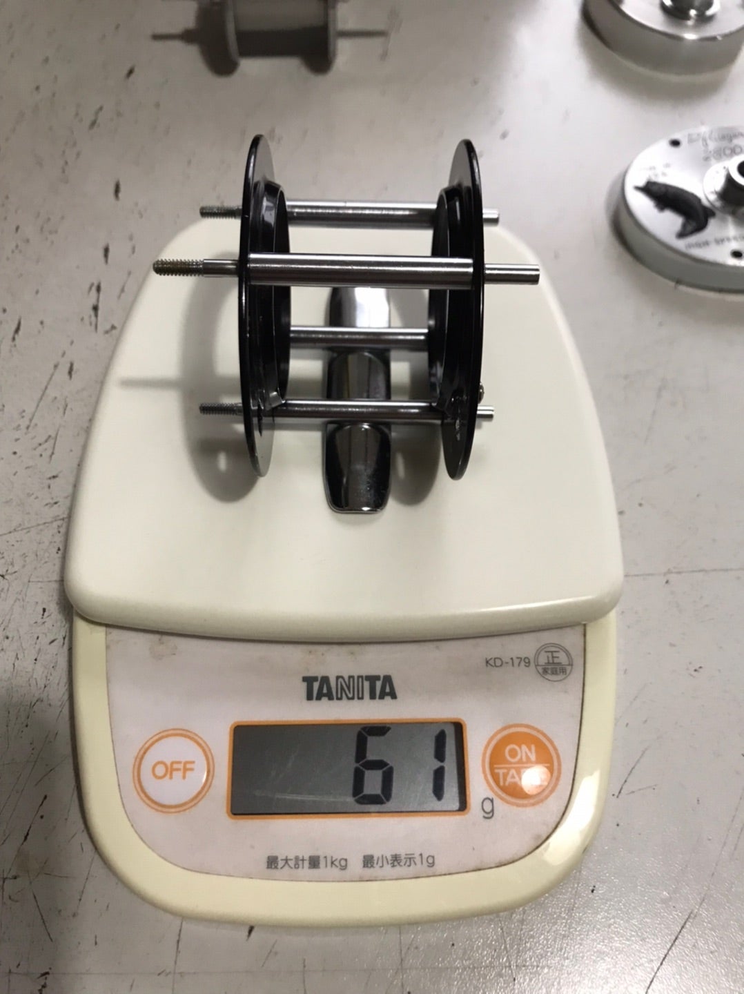フルーガー2800の重さをいろいろ測ってみました | 流山ルアーズ フルーガー2800の重さをいろいろ測ってみました | 流山ルアーズ