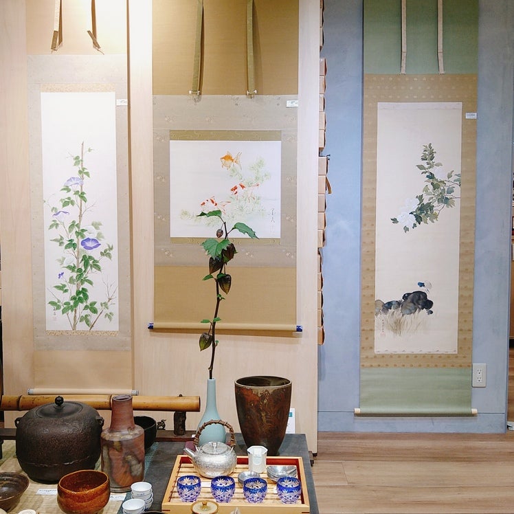 夏の掛け軸 | 大阪の掛軸・工芸品・古美術品の販売・修復・買取なら古忨堂