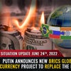 米国の終焉：プーチン、オイルダラーを置き換える、BRICSの新基軸通貨構想を発表の画像