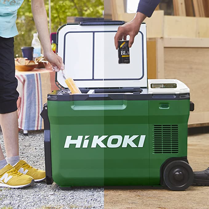 HiKOKI(ハイコーキ) 14.4/18V コードレス 冷温庫 ミニ 冷蔵庫 車載冷蔵庫 | 少年ジェットのブログ