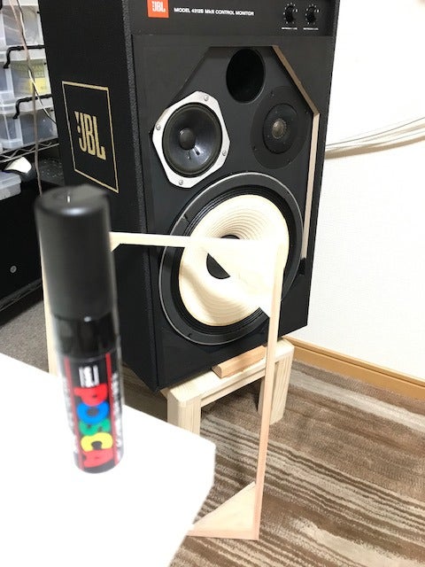 スピーカーのサランネット張り作業。(JBL 4312B MkII) その1 スピーカーのサランネット張り作業。(JBL 4312B MkII) その1