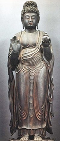 H27.2.27 神護寺の本尊で、平安初期の一木造の代表作として H27.2.27 神護寺の本尊で、平安初期の一木造の代表作として
