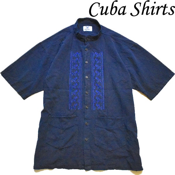 キューバシャツ半袖アロハシャツ古着屋カチカチ