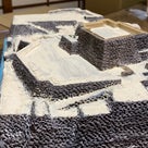 姫路城の縄張り、石垣製作が完了しました。の記事より