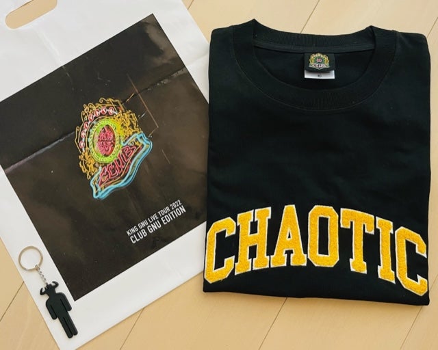 King Gnu ClubGnuEdition CHAOTIC T ターコイズL