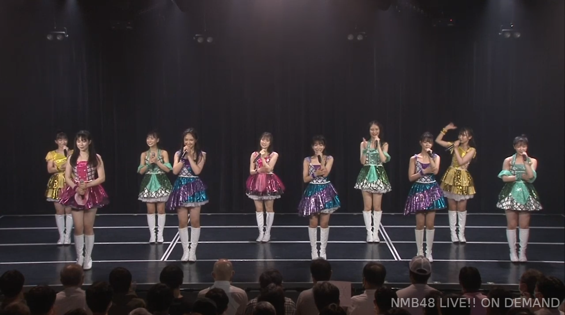 NMB48チームB2研究生「なんば笑顔開花宣言」公演 松岡さくら 生誕祭
