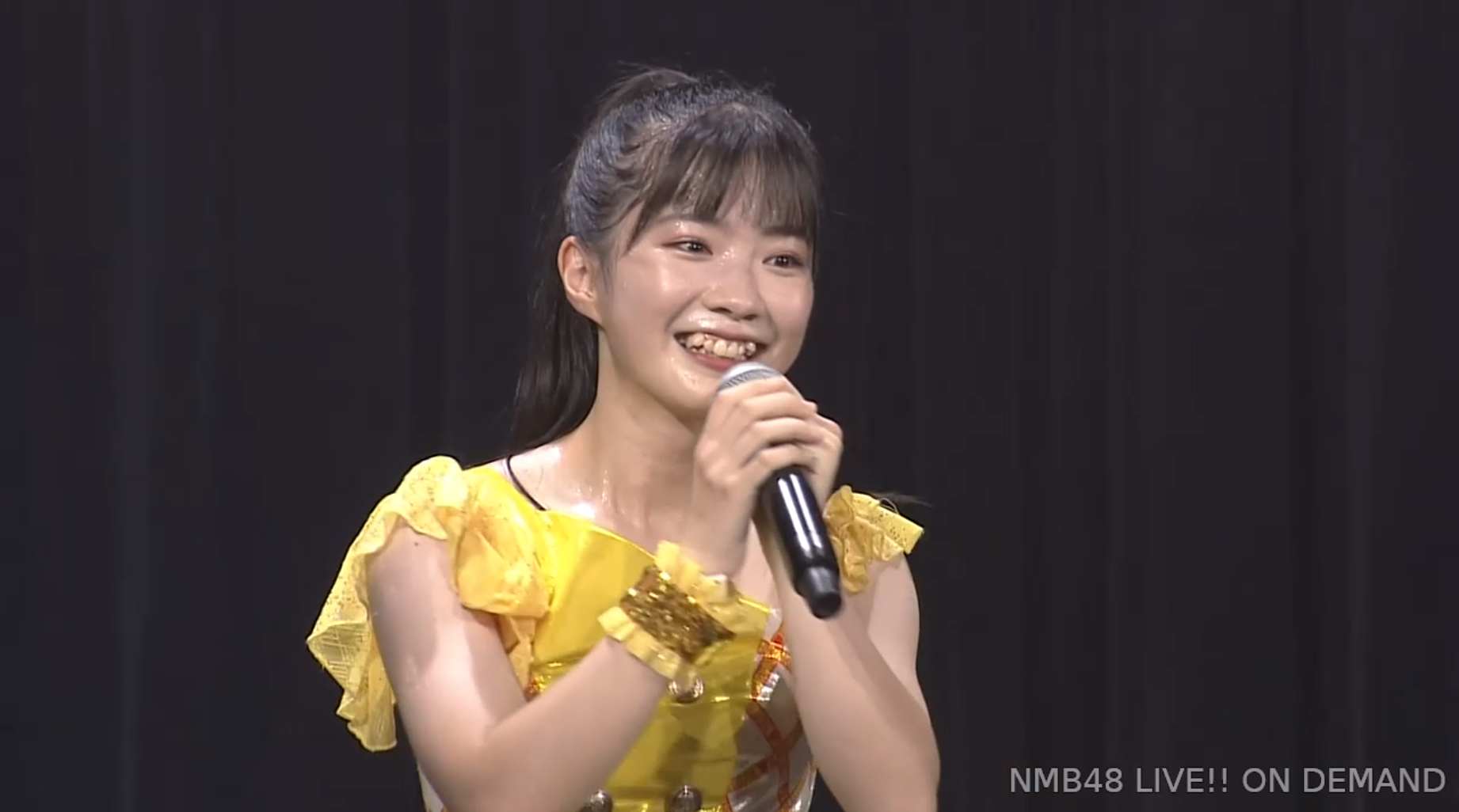 NMB48チームB2研究生「なんば笑顔開花宣言」公演 松岡さくら 生誕祭