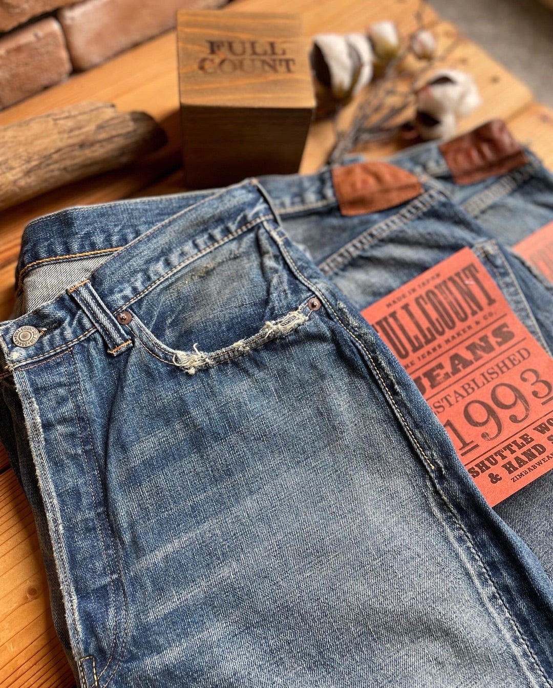 FULL COUNT】ダメージ&色落ちデニム!入荷!! | ユニオン大宮本店の