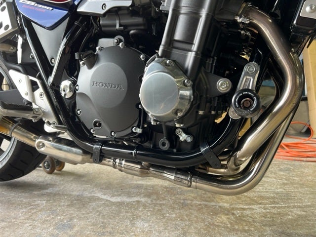 CB1300 MKアンダーカウル取付 純正エキパイ | BSMK工房/ボディーショップMK