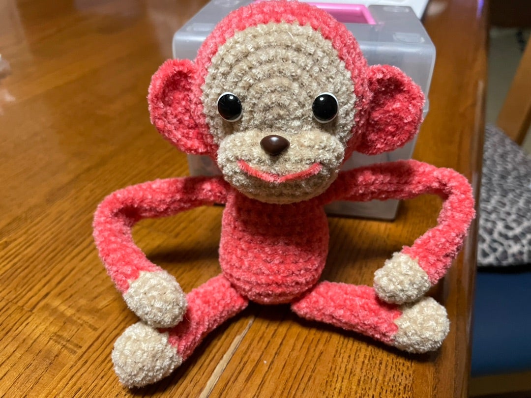 おさるの編みぐるみ - おもちゃ