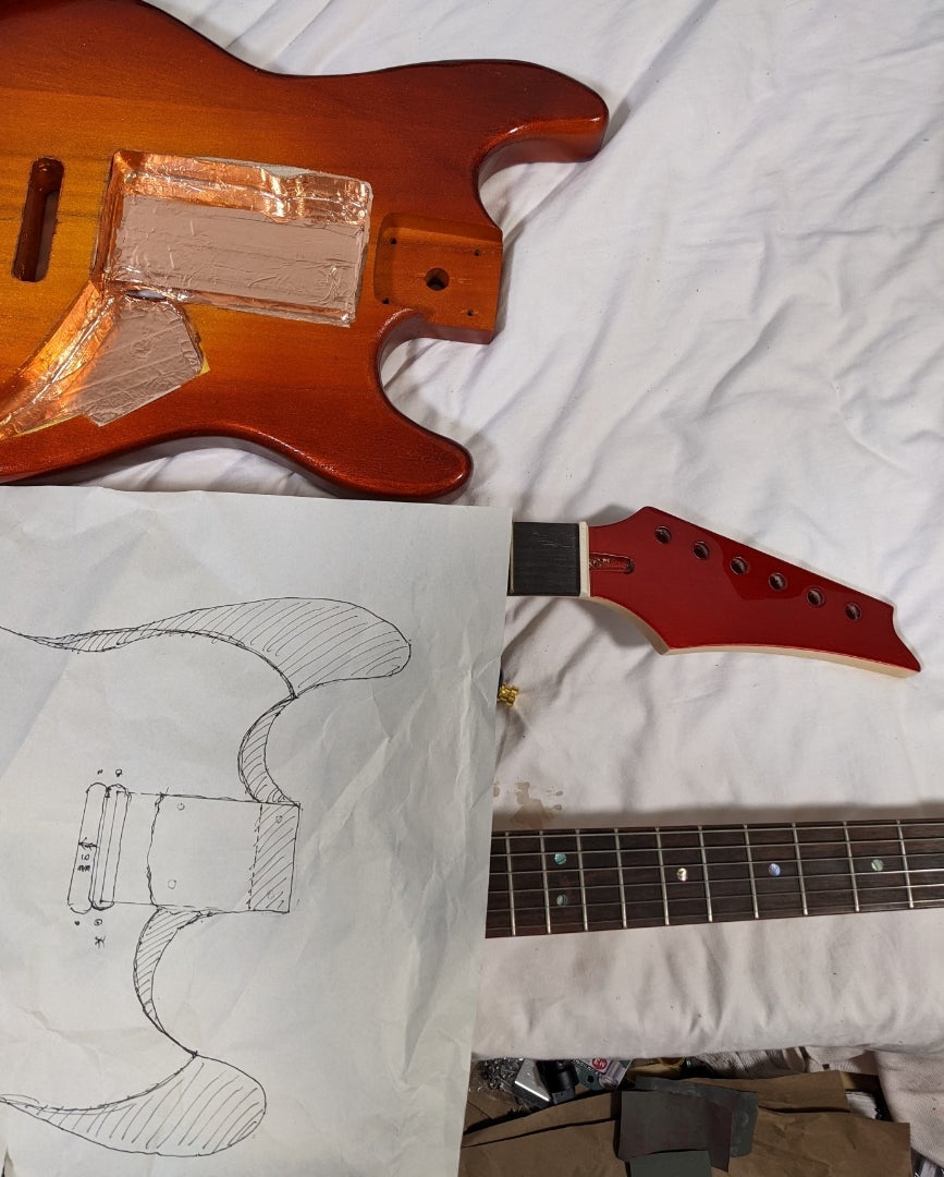 出来合いの24フレットネックで | etan-guitarsのブログ