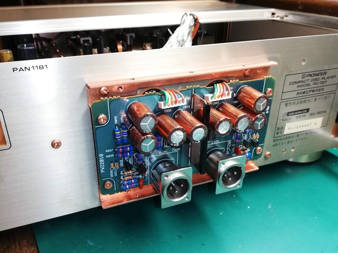 Pioneer PD-T07 の修理 | ジャンクオーディオ修理日記