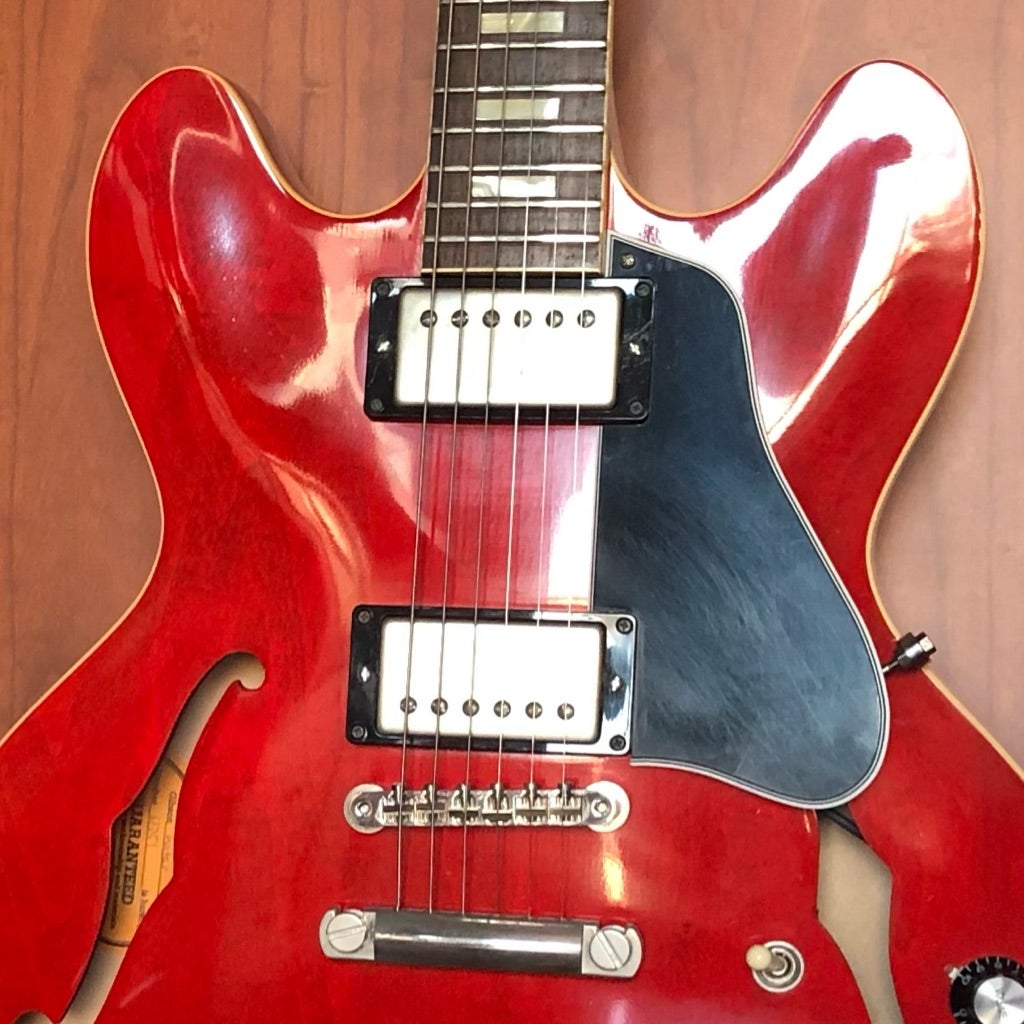 ブラスポストペグによる音色変化 Gibson ES-335 MHS 1963 | 興味のない 