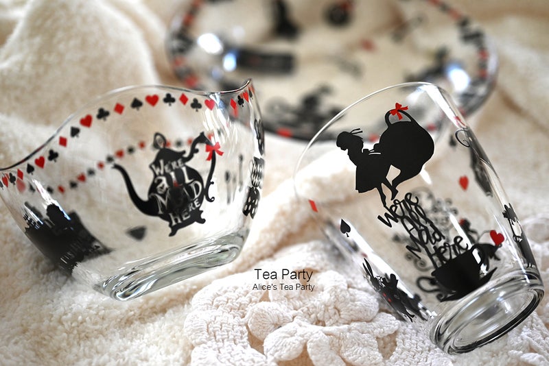 【ガラス用】Tea party ティーパーティー（アリス）A4サイズ