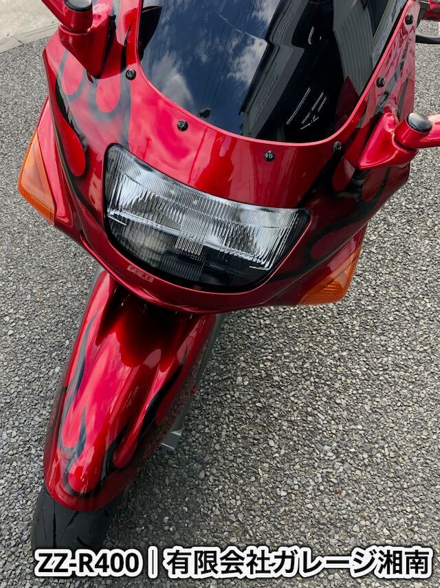ZZR400 インナーチューブ 再メッキ 神奈川 | バイクエンジンオーバーホール専門店 ガレージ湘南のブログ