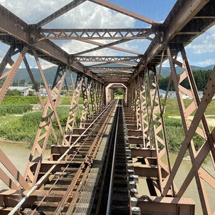 近代土木遺産・最上川橋梁の画像