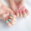 rainbow nailの画像