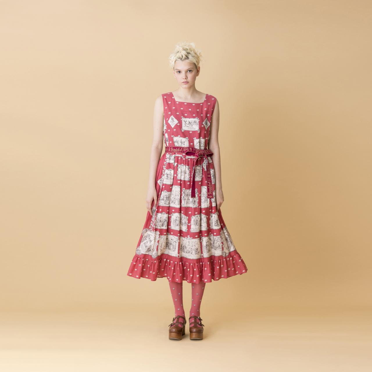 Jane Marple◇Spirit of libertyスクエアドレス | BABY PINK MOON